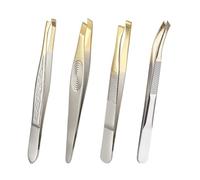 4 Morceaux De Pincettes En Acier Inoxydable, Outils De Coupe Des Sourcils, Pincettes Multifonctionnelles, Outils De Serrage, Outils De Pincettes Durables.