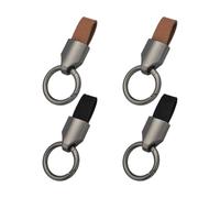 4 Morceaux De Porte-Clés De Voiture, Porte-Clés Simples, Porte-Clés Élé, Porte-Clés en Cuir PU, Accessoires Clés.