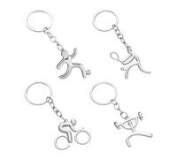 4 Morceaux De Thème Sportif, Fédération Creative Metal Key, Souvenirs Sportifs, Cadeaux À Thème Sportif.