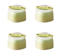 4 moules à cubes réfrigérés carrés flexibles en silicone de qualité alimentaire, parfaits pour les fêtes et les collations créatives, plateau de bloc de congélation pour club à domicile