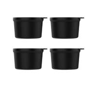 4 moules et couvercles de rechange for crème glacée, 20cc, for machine à glace KitchenAid, fixation de râpe à fromage