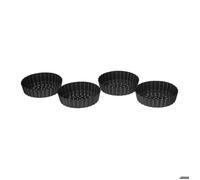 4 moules perforés à tartelettes 10cm - 5five
