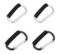 4 Mousquetons, Boucle De Levage Robuste Avec Couvercle Antidérapant, Boucle De Pièces, Boucle De Levage Multifonctionnelle, Boucle À Crochet Rapide Portable, Boucle De Suspension Pour Chariot