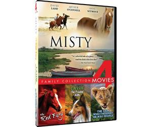 4-Movie Family: Misty/The Red Fury/Lassie: The Painted Hills/The Lion Who Thought He Was People by David Ladd