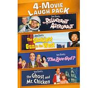 4-Movie Laugh Pack (The Reluctant Astronaut / The Shakiest Gun in the West / The Love God? / The Ghost and Mr. Chicken)