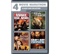 4 Movie Marathon: Classic War Collection (Wake Island / To Hell and Back / Battle Hymn / Gray Lady Down) by Charlton Heston