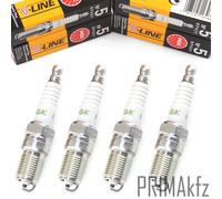 4 NGK Bougies BP6EF 6466 V-Line 5 pour Bx GS Cx Mercedes 190 W124 S124