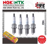 4 NGK Bougies D'Allumage Ensemble Pour Toyota Avensis 1.6 97-00 BKR6EYA