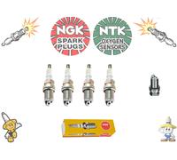 4 NGK Bougies pour Saab 9-3 2.0 Turbo 98