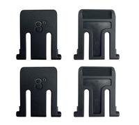 4 Noir pièces Support de Clavier Support de Clavier Pieds Jambes Support de Clavier Kit de Remplacement pour Clavier Logitech K200 K260 K270 K275