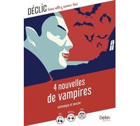 4 nouvelles de vampires - Gaëlle Brodhag - Belin Éducation - broché - Scolaire / Universitaire