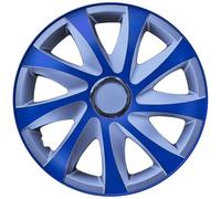 "4× NRM Radkappe DRIFT EXTRA, 16"""", blau/silber"