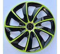 "4× NRM Radkappe STIG, 16"""", grün/schwarz"