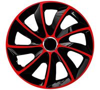 "4× NRM Radkappe STIG, 16"""", rot/schwarz"