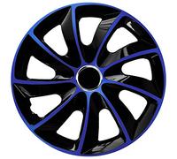 Kit d'enjoliveurs 17"" NRM EXTRA STIG BLEU NOIR 4 pièces