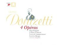 4 Opéras : Don Pasquale, L'elixir D'amour, Lucia Di Lammermoor, Lucrèce Borgia