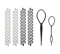 4 Outils De Tressage, 2 Épingles À Cheveux, Aides Au Tressage Des Cheveux, Outils De Coiffure, Pinces À Cheveux Français, Outils De Tressage Torsadés, Ensemble D'Outils De Tressage Des Cheveux