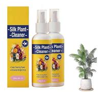 4 Oz/120 Ml Artificial Flower & Plant Cleaner,Silk Plant Cleaner Spray No Wipe,Quick Drying Long-Lasting Cleanliness for Fake Plants,Multi Surface CleanerSpray,Restores Shine,For Dried Flowers
