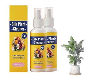 4 Oz/120 Ml Artificial Flower & Plant Cleaner,Silk Plant Cleaner Spray No Wipe,Quick Drying Long-Lasting Cleanliness for Fake Plants,Multi Surface CleanerSpray,Restores Shine,For Dried Flowers