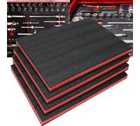 4 Pack 17.7 X12 X 1 Inch Tool Box Foam,Tool Foam Inserts for Cases,Storage Sheets for Toolbox