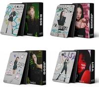 4 Pack/220Pcs Blackpink Jisoo Rosé Lisa Jennie Photocards Magazine Carte BP Merch Mini Lomo Cards BP Photocards Cartes postales