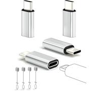 4 Pack Adaptateur Lightning Vers Usb C Pour Iphone 15/16 Pro/16 Plus/Pro Max, Samsung S24, Supportant La Charge Et Le Transfert De Données, Câble De Charge De Type C, Pas Pour Audio/Otg/Head[Z115]