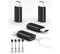 4 Pack Adaptateur Lightning Vers Usb C Pour Iphone 15/16 Pro/16 Plus/Pro Max, Samsung S24, Supportant La Charge Et Le Transfert De Données, Câble De Charge De Type C, Pas Pour Audio/Otg/Head[Z121]