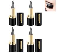 4 Pack Ayky Long Wear Gel Eyeliner, Natural Black Eyeliner Cream, Waterproof Smudge Proof Gel Eyeliner Pencil, Long Lasting Eye Liner Makeup Tool For Womens Girls