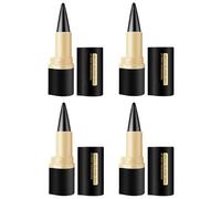 4 Pack Ayky Long Wear Gel Eyeliner, Natural Black Eyeliner Cream, Waterproof Smudge Proof Gel Eyeliner Pencil, Long Lasting Eye Liner Makeup Tool For Womens Girls