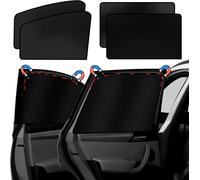 4 Pack Baby Car Curtain Magnetic Car Curtain Uv Protection Reflective Heat Protection Privacy Protection Universal For Side And Rear Window