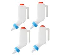 4 Pack Biberon Agneau 800 ML, Biberon Chevreaux Allaitement pour Agneaux & Bébé Chèvre - Seau à Lait en Bouteille d'agneau, Bouteille de Chèvre, Bouteille de Boisson Suspendue
