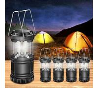 4 Pack Camping Lantern, Led Camping Lamp,Camping Accessories,Survival Kit For Hurricane,Emergency,Storm,Breakdowns,Portable Outdoor Lantern