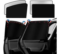 4 Pack Car Sun Protection Curtain Magnetic Sun Protection Uv Protection Privacy Protection Universal Fit Most Cars