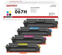 4-Pack Cartouches de Toner Compatible pour Canon 067H 067 pour i-SENSYS LBP633Cdw LBP631Cw MF655Cdw MF651Cw MF657Cdw Noir Cyan Jaune Magenta