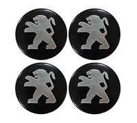 4 Pack de Autocollants de Capuchon de Roue pour Peugeot,Autocollant de Capuchon de Jante de Pneu,Capuchon de Moyeu,Autocollant de Badge