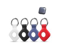4 Pack de coques en silicone pour UGREEN FineTrack Anti-Loss Tracker, daunke Couverture de protection complète (convient pour les personnes âgées, les animaux domestiques, les sacs à dos, les bagages