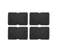 4 pack de filtres en mousse pour sèche-linge compatibles avec Le noir Beko Elektra Grundig 2964840100