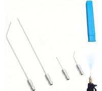 4-Pack High Pressure Washer Nozzle Kit with Stainless Steel Needle Tips, 1/4 Inch Quick Connect for Cleaning AC, Washing Machine, RV Water Heater (C)