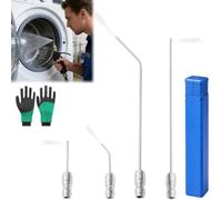 4 Pack High Pressure Washer Nozzle Kits for Washing Machine & Ac Cleaning, 1/4 Inch Quick Connect Stainless Steel Extension, Heavy Duty Hose High-Pressure Washer Spray Nozzle Kit