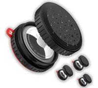 [4 Pack] Ipx8 Waterproof Airtag Holder,Airtag Case With Ultra Adhesive Sticker,Hidden Sticker Holder For Car,Bike,Wallet,Remote Drone Luggage,Apple Airtags Compatible