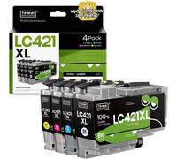 4 Pack Lc422Xl Cartouches Compatibles Pour Brother Lc422 Lc422Xl Lc-422Xlval Cartouches D'Impression Compatibles Pour Brother Mfc-J6940Dw Mfc-J5340Dw Mfc-J5345Dw Mfc-J6540Dw Mfc-J5[ENC942521]