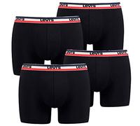 4-Pack Men's Levis SPRTSWR Logo Boxer Brief Boxer Shorts Underwear Pants