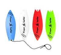 4-Pack Mini Finger Surfboards - Aerodynamic Wind-Powered Toy for All Ages