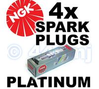 4 Pack Neuf Véritable NGK Platine Allumage Bougies PMR9B Stock N°4717 Échange