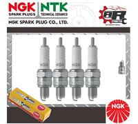 4 Pack Neuf Véritable NGK Remplacement Allumage Bougies C6HSA Stock ° 3228 Trade