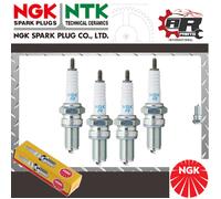 4 Pack Neuf Véritable NGK Remplacement Allumage Bougies DR9EA Stock ° 3437 Trade