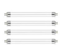 4 Pack Tubes Fluorescents 14W, T5 563mm, Blanc Froid 6500K, Base G5, Faible Consommation D'énergie, éclairage D'urgence à économie D'énergie, Convient Pour Cuisine, Salle De Bain, Armoire, Garage