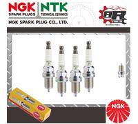 4 Pack Véritable NGK Remplacement Allumage Bougies BKR6E-11 Stock N°2756 Trade