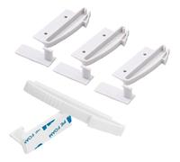 4 Pack Verrouillage Sécurité Bébé Invisible Bloque Tiroir Interne, Verrou de Sécurité de Tiroir Adhésive Bloc Tiroir Child Safety