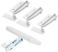 4 Pack Verrouillage Sécurité Bébé Invisible Bloque Tiroir Interne,Verrou De Sécurité De Tiroir Adhésive Bloc Tiroir Child Safety Pour Protection De Bébé Enfant